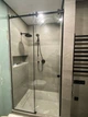 Душевая перегородка 1650х2000 мм VIZUAL GLASS SLIDE LOFT Раздвижная Левосторонняя в черной фурнитуре - изображение 2