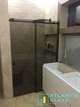 Душевая перегородка 1650х2000 мм VIZUAL GLASS SLIDE LOFT Раздвижная Левосторонняя в черной фурнитуре - изображение 5