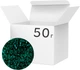 Бисер ВДВ Preciosa Прозрачный 15/0 Изумрудный 50 г (119-15/0-50710) - изображение 1
