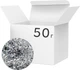 Бисер ВДВ Preciosa Прозрачный 15/0 Снежный белый 50 г (101-15/0-00050) - изображение 1