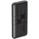 Power Bank XO PR187 10000 mAh PD20W+QC22.5W Fast Charge для Android/Samsung/Xiaomi/Huawei/Meizu/Apple Чорний - зображення 1