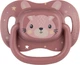Пустышка силиконовая симметричная Canpol babies Cute animals 0-6 месяцев (34/924_pin) - изображение 2