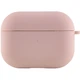 Силіконовий футляр з мікрофіброю для навушників Airpods Pro (RosyBrown) - зображення 2