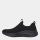 Женские слипоны Skechers 150055 BBK 38 (8US) 25 см Черные (197627538808) - изображение 3