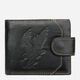 Портмоне чоловіче шкіряне для карток Vintage leather-20232 Чорне - зображення 1