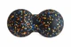 Мяч массажный двойной МФР для спины Peanut Double Ball 16х8 см Black 17540921 - изображение 1
