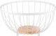 Корзина для фруктов ARDESTO Midori 25х25х13 см Белая (AR0904W) - изображение 1