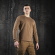 Пуловер тактический (кофта) M-Tac 4 Seasons Coyote Brown Размер XL - изображение 2