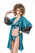 Трусики-стринги женские кружевные на регуляторах Felisiya Lingerie Изумрудный 204-изум One size - изображение 4