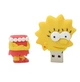 USB флеш пам'ять 64 Гб JASTER флешка фігурка Ліса із Сімпсонів Flash накопичувач жовта - зображення 1