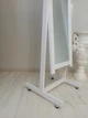 Зеркало напольное на колесиках Фацет Horn 150x46x44 см Белое HORNWW - изображение 5