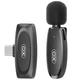 Бездротовий мікрофон XO MKFO8A Type-C wireless Collarclip чорний - зображення 1