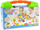 Мозаїка для скручування Nobo Kids Mushrooms Nails Gear Platter 4 в 1 141 деталь (5902963409270) - зображення 1