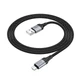 Кабель Hoco X102 USB – micro-USB 2.4 А 1 м в нейлоновому обплетенні чорний - изображение 6