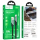 Кабель HOCO U119 USB для Type-C 5A, 1.2m, нілон, алюмінієві connectors, Black (6942007605007) - зображення 2