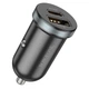 Автомобільний зарядний пристрій BOROFONE BZ22 Scenery dual port PD30W+QC3.0 car charger Black 6941991105180 - зображення 3