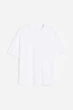 Футболка H&M Loose Fit XXL білий 1003662001 - зображення 4
