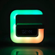 Аккумуляторный светильник XM-G3 mini, RGB ночник, часы, беспроводная зарядка, Bluetooth колонка - изображение 3