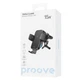 Держатель телефона с Беспроводной Зарядкой Proove Triple Clamp 15W black - изображение 2