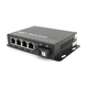 4х портовый медиаконвертор ONV-0110S-SCX-S4-A, 4*100М RJ45 + 1*SC порт ( single mode single fiber,1310/1550nm, 20km ) - изображение 2