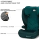 Автокрісло Kinderkraft i-Spark Green (KCISPA00GRE0000) (00-00305241) - зображення 11