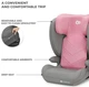 Автокрісло Kinderkraft i-Spark Pink (KCISPA00PNK0000) (5902533924974) - зображення 14