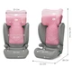 Автокрісло Kinderkraft i-Spark Pink (KCISPA00PNK0000) (5902533924974) - зображення 8