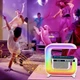 Light Sound Machine XM-G3 mini, RGB ночник, часы, беспроводная зарядка, Bluetooth колонка - изображение 3