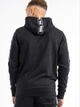 Худі чоловіче утеплене Lonsdale Scousburgh 117553-1500 S Чорний/Білий (4255581524674) - зображення 2