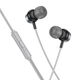 Проводные вакуумные наушники Hoco M122, Type-C, 1.2m, metal gray - изображение 2