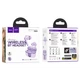 Бездротові TWS навушники Hoco EQ10, вакуумні, BT5.3, 40mAh, 300mAh, 7h, purple - зображення 4