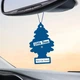 Набір ароматизаторів 3 шт LITTLE TREES (New Car + Strawberry + Vanilla), освіжувач повітря Ялинка (Нове Авто + Полуниця + Ваніль) для автомобіля, будинку, офісу, ванної кімнати, шафи, гаража - зображення 5