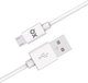 Кабель Xqisit NP USB Type-A - micro USB 1 м White (4029948221830) - зображення 1