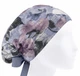 Медицинская шапочка женская HeadwearUniverse универсальная принт Цветы соты - изображение 1