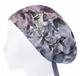 Медицинская шапочка женская HeadwearUniverse универсальная принт Цветы соты - изображение 3