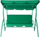 Качель с накрытием 3-местная Funfit Relax 180 см Green, 180 - изображение 2