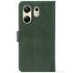 Чохол-книжка Crazy Horse Clasic для Infinix Zero 30 4G Dark Green (Front) (55906) - изображение 3