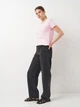 Футболка женская Fruit of the Loom Valueweight Ladies 061372052 XS Розовая (Tr2000000014609) - изображение 2