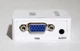 Перехідник VGA на HDMI конвертер для ПК, ноутбука, відео реєстратора адаптер перетворювач з аудіо та зовнішнім живленням HDMI - VGA VGA2HDMI - зображення 2