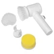 Акумуляторна електрична щітка Magic Brush 5 in 1 для плит, раковин, душових кабін та посуду - зображення 2