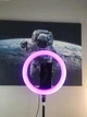 Кільцева світлодіодна лампа RGB LED RING MJ33 33 см із кріпленням для телефону - изображение 1