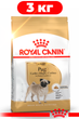 Сухой корм Royal Canin Pug Adult для взрослых собак породы мопс возрастом 3кг - изображение 1