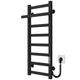 Полотенцесушитель электрический Nicolе П8 400х800 Deffi нержавеющая сталь (Черный, JD04, Правое подключение) ( A.NI.80.40.8.E.B.R.2 ) - изображение 2