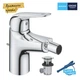 Cмеситель для гигиенического душа GROHE QuickFix Swift на биде однорычажный хром латунь с донным клапаном 24332001 - изображение 5