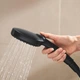 Душова система із термостатом GROHE Vitalio Comfort із верхнім душем латунь чорна 266962431 - зображення 6