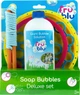 Набір для мильних бульбашок Fru Blu Deluxe + рідина 0.4 л 0484 (5904754604840) - зображення 3