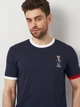 Футболка мужская Polo Ralph Lauren 11320.3 S (44) Темно-синяя (smt2000000016627) - изображение 4