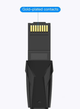 Патч-корд Vention Flat Cat.6 UTP Patch Cable 5M Black (IBJBJ) - изображение 2