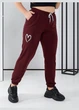 Спортивные штаны 62351 Бордовый 54-56 - изображение 2