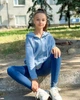 Худі для дівчинки (підлітковий) Носи своє 140 Блакитний (p-12078-133862) - изображение 6